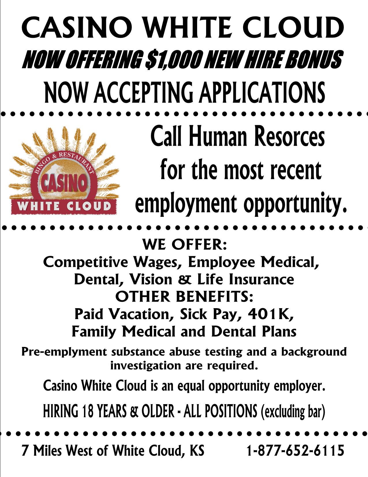 graton casino job application